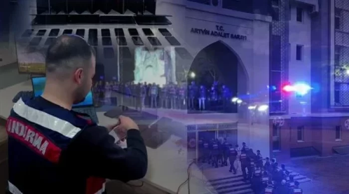 Artvin Merkezli 4 İlde Operasyonlarda 35 Şüpheli Yakalandı