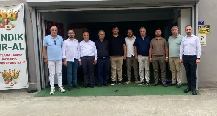 Artvin Ticaret Borsasından fındık üretim tesisine ziyaret