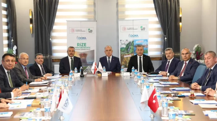 Artvin Valisi Ergün, DOKA’nın 177. Yönetim Kurulu Toplantısına katıldı
