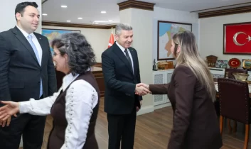 Artvin Valisi Ergün, İçişleri Personeliyle bayramlaştı