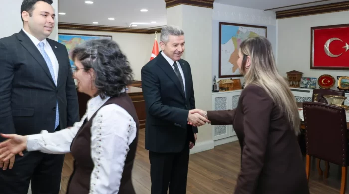 Artvin Valisi Ergün, İçişleri Personeliyle bayramlaştı