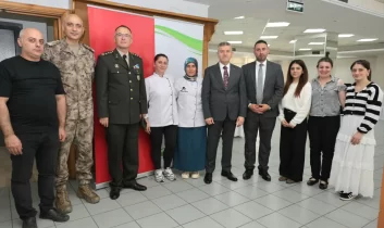 Artvin’de bayramlaşma töreni düzenlendi