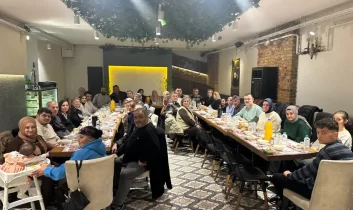 Artvin’de taksici esnafı iftarda buluştu