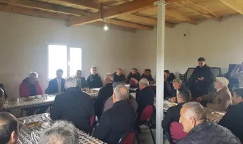 Aşağı Çıyrıklı Köyü’nde “yeniden Yerleşim Ve Kamulaştırma” Toplantısı gerçekleştirildi