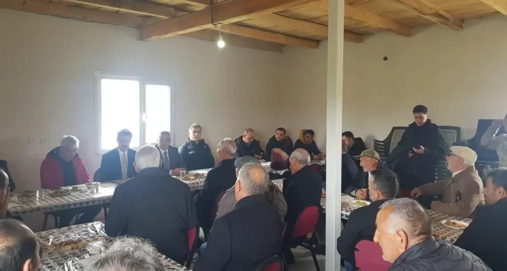 Aşağı Çıyrıklı Köyü’nde “yeniden Yerleşim Ve Kamulaştırma” Toplantısı gerçekleştirildi