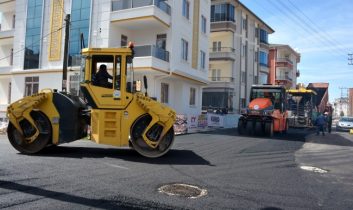 Aksaray’da Asfalt Sezonu Açıldı