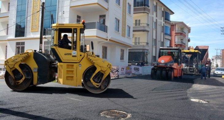 Aksaray’da Asfalt Sezonu Açıldı