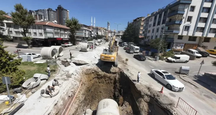 ASKİ’den Keçiören’in 40 yıllık sel sorununa kalıcı çözüm