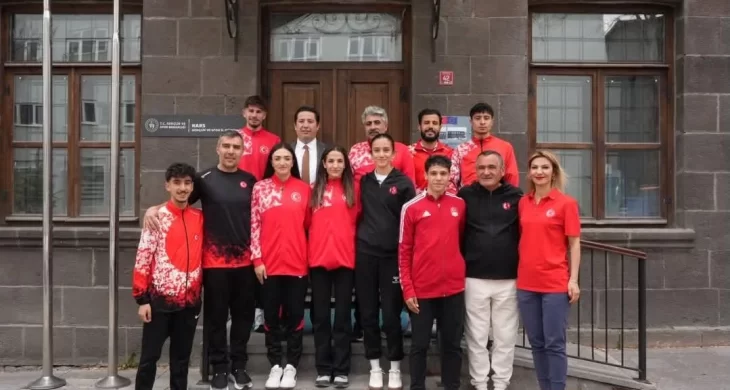 Atletizm Milli Takımlarından Kars’ta ziyaret