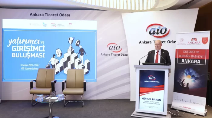 ATO Başkanı Baran: Fikrin başarıya dönüşebilmesi girişimcinin yatırımcıyla buluşmasına bağlı