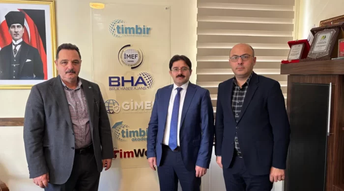 AYBÜ Esenboğa Kampüs Koordinatörü Şahbudak’tan TİMBİR ve BHA’ya ziyaret