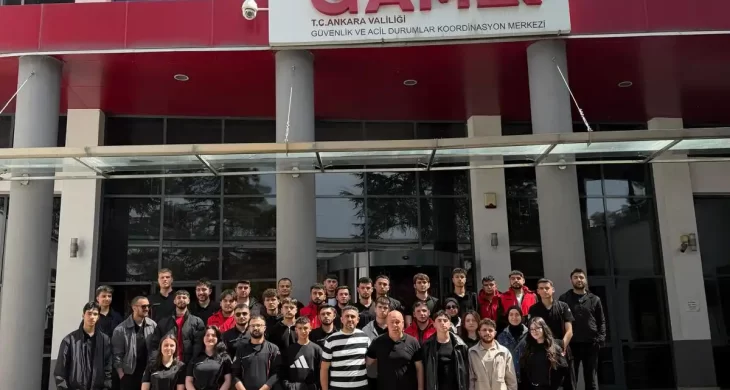 AYBÜ Öğrencilerinden 112 ve GAMER’e teknik çıkartma