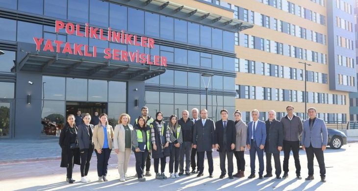 Aydın Şehir Hastanesi açılışa hazırlanıyor