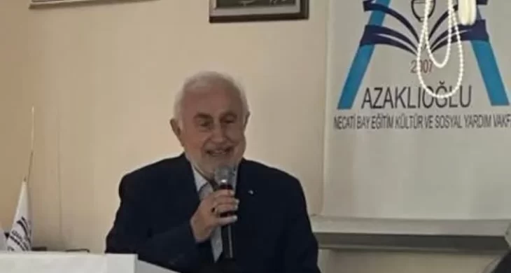 Azaklıoğlu Vakfı’ndan Giresun Emekli Valisi Şahin’e teşekkür plaketi
