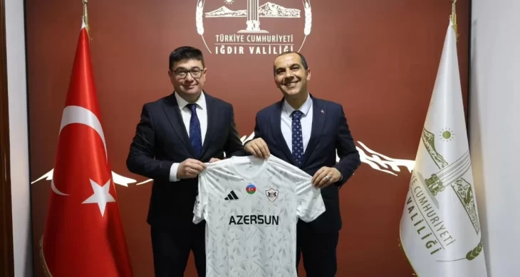 Azerbaycan Başkonsolosu Zamin Aliyev’den Iğdır’a ziyaret