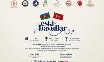 Azerbaycan’ın Milli Kurtuluş Günü’nde “Eski Bavullar” filmi Adana’da gösterilecek
