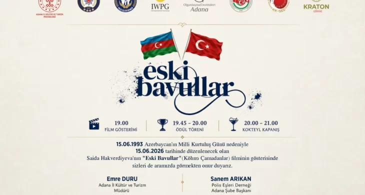 Azerbaycan’ın Milli Kurtuluş Günü’nde “Eski Bavullar” filmi Adana’da gösterilecek