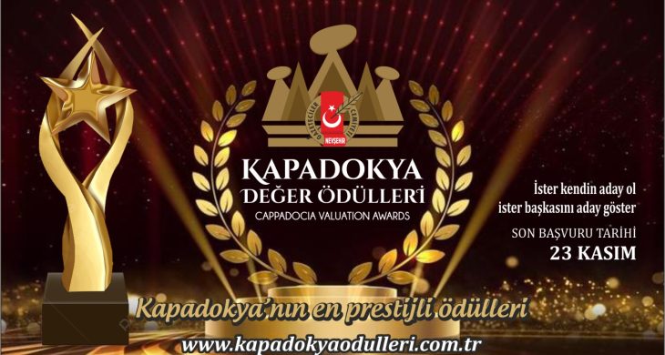 Kapadokya Değer Ödülleri Sahiplerini Bulacak