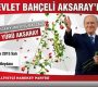 Devlet Bahçeli Yarın Aksaray‘da