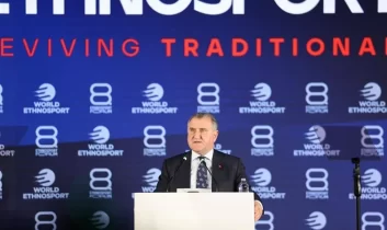 Bakan Osman Bak, 8. Etnospor Forumu’nun açılışında konuştu