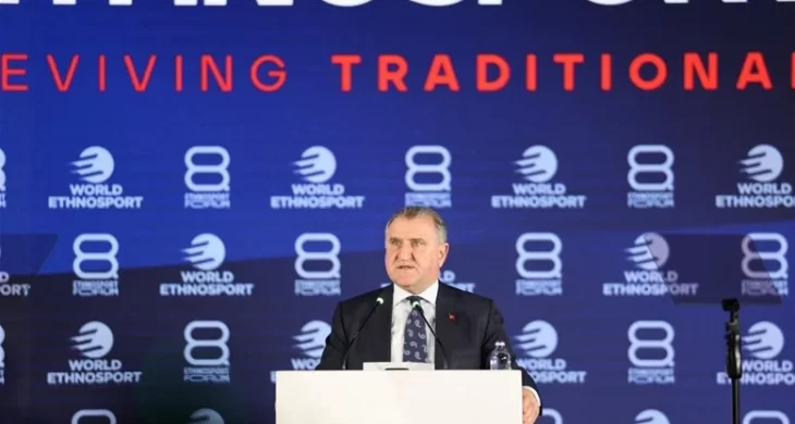 Bakan Osman Bak, 8. Etnospor Forumu’nun açılışında konuştu