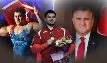 Bakan Bak’tan Rıza Kayaalp’e tarihi rekor sonrası tebrik