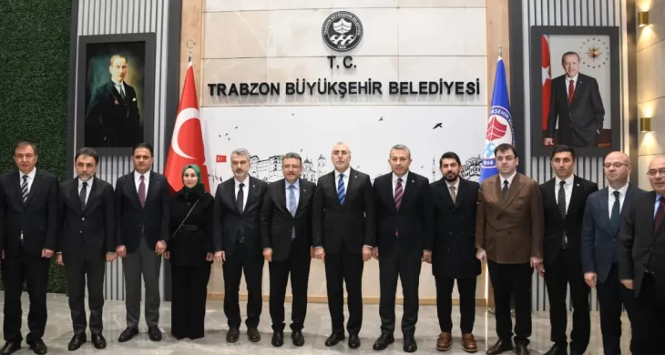 Bakan Işıkhan’dan Trabzon Büyükşehir Belediyesi’ne ziyaret