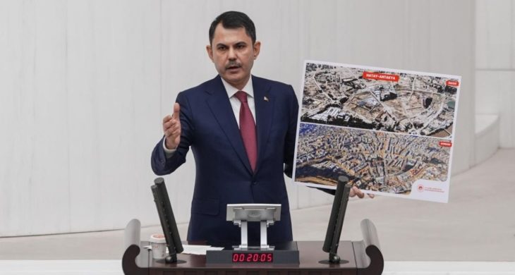 Bakan Kurum: “Hatay’ımız yeniden ayağa kalkmıştır”