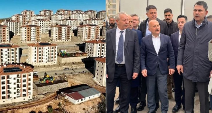 Bakan Murat Kurum Adıyaman’da: “350 bininci deprem konutu teslim ediliyor”