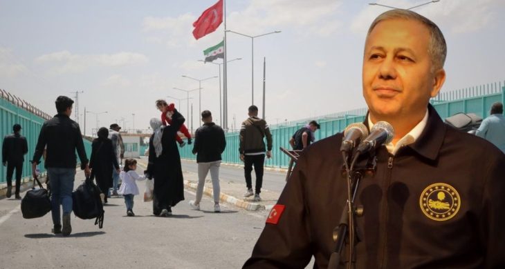 Bakan Yerlikaya: “Ülkesine dönen Suriyelilerin sayısı 550 bini buldu”