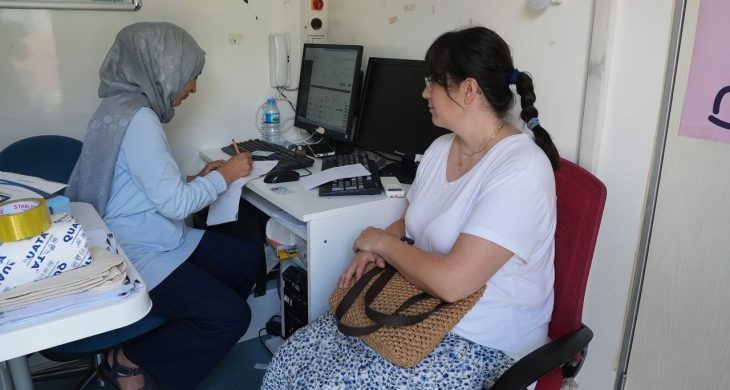 Balıkesir Büyükşehir’in Mobil KETEM Tırı Gönen’de