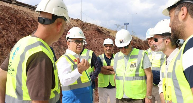 Balıkesir Büyükşehir’in “Başiskele Kavşağı Koridor Projesi” tam yol ilerliyor