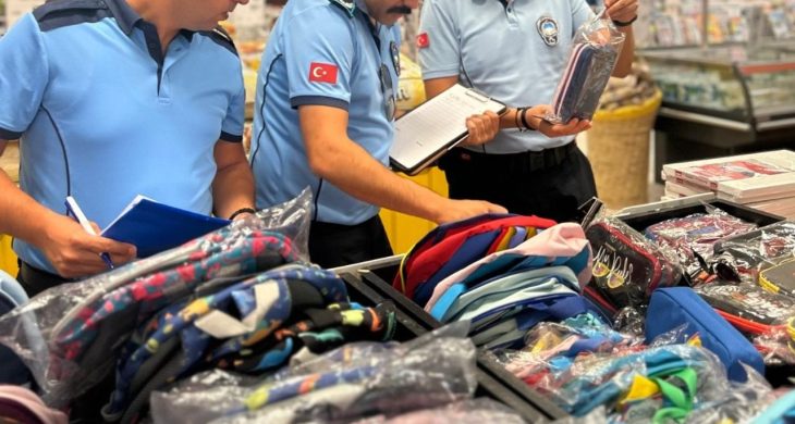 Zabıtadan yeni eğitim öğretim yılı öncesi sıkı denetim