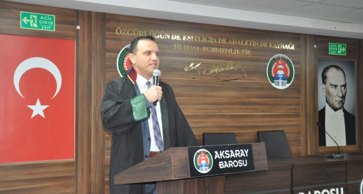 Aksaray Barosun ’da 6 Avukatın yemin töreni gerçekleştirildi