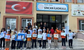 Sincan İlkokulu “S.O.S” projesine hibe aldı