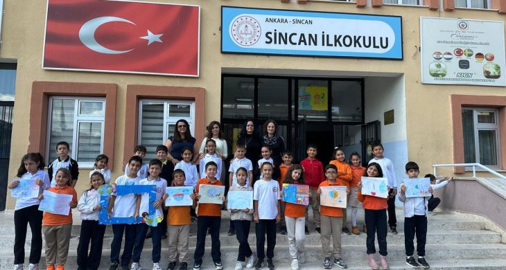 Sincan İlkokulu “S.O.S” projesine hibe aldı