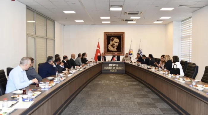 Başkan Çelik banka temsilcileriyle buluştu: İş dünyasının finansman talepleri masaya yatırıldı