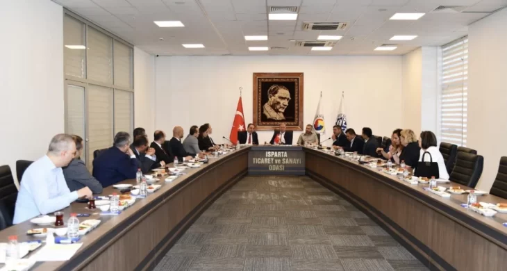 Başkan Çelik banka temsilcileriyle buluştu: İş dünyasının finansman talepleri masaya yatırıldı
