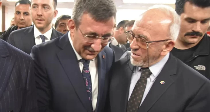 Başkan Dumandağ Cumhurbaşkanı Yardımcısı Yılmaz İle Elazığ’ı konuştu