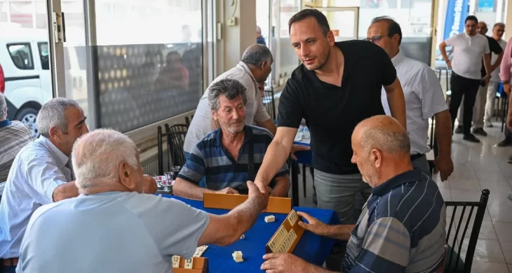 Başkan Eşki Ümit Mahallesi’nde vatandaşlarla buluştu