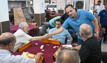 Başkan Eşki’den Çamdibi’nde esnaf turu