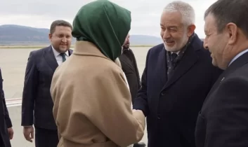 Başkan Fatma Betül Sayan Kaya Isparta‘ya geldi