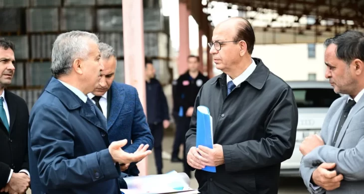Başkan Geçit, pazar yeri projelerini yerinde değerlendirdi