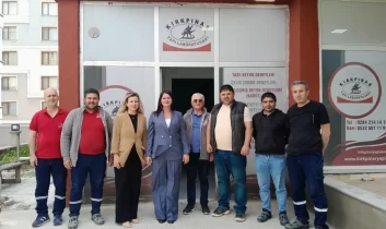 Başkan Gencan’dan kadın girişimci Eraslan’a anlamlı ziyaret
