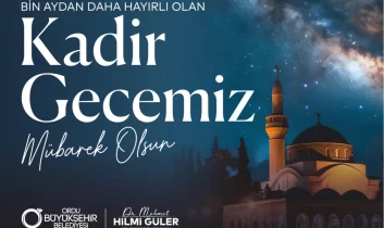 Başkan Güler’den Kadir Gecesi mesajı