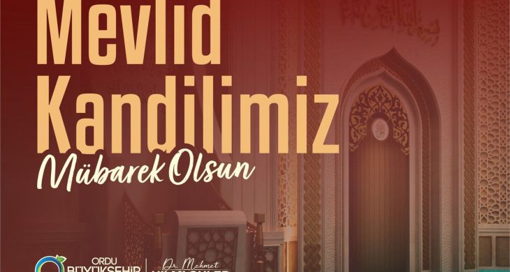 Ordu Belediye Başkanı Güler’den Mevlid Kandili mesajı