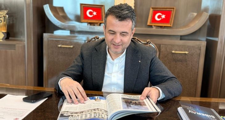 Başkan Halit Doğan’dan Sürmanşet Haber Dergisi’ne yakın ilgi