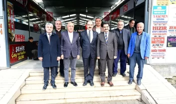 Başkan Taşkın Esnaf Odalarıyla bir araya gelerek çarşıdaki süreci değerlendirdi