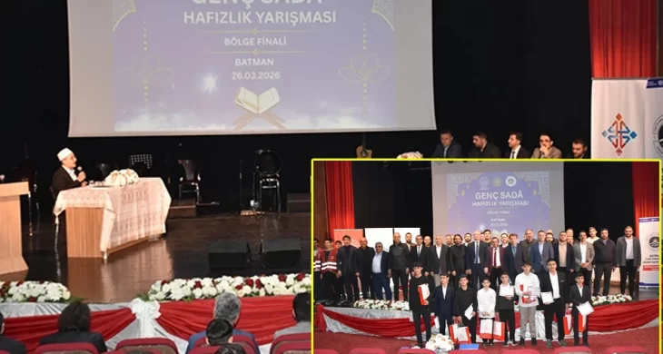 Batman’da “Genç Sadâ Hafızlık yarışması” bölge finali tamamlandı