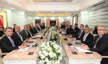 Batman’da İl Afet Risk Azaltma Planı değerlendirildi